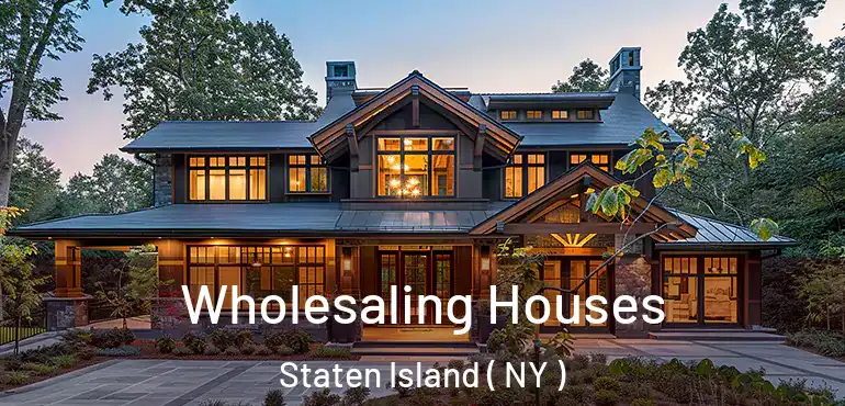 Wholesaling Houses Staten Island ( NY )